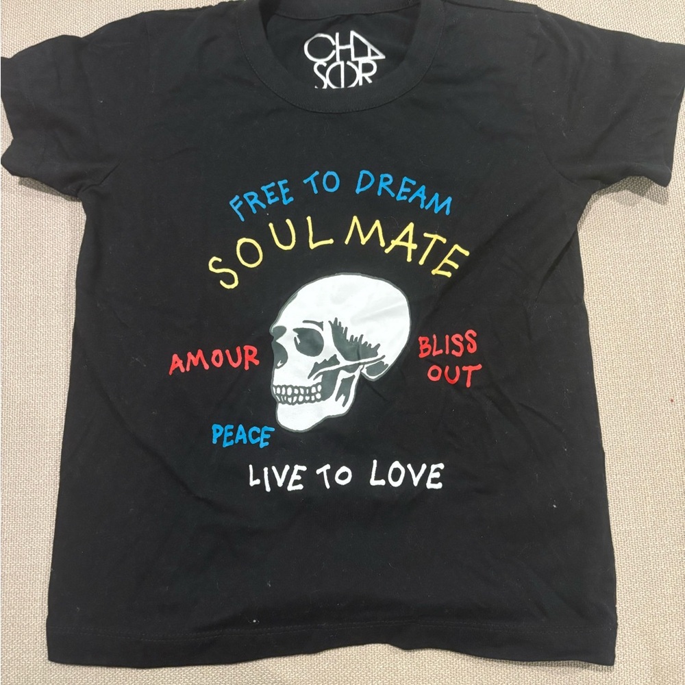 Chaser Black Soulmate girls Graphic Tee